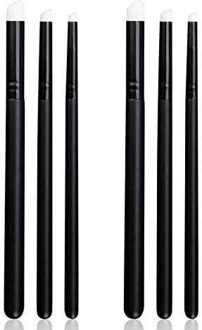 UNIMEIX Dry Brush Set for Miniature Painting - Hobby Detail Blending Brushes for Effortless Watercolor Paint (6 Pack)