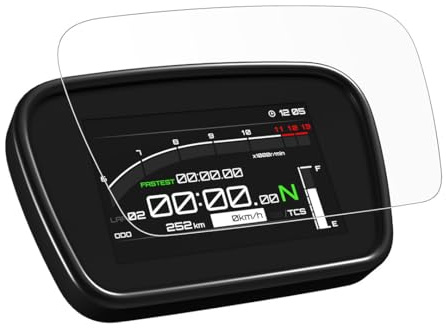 Speedo Angels Displayschutzfolie kompatibel mit MT-125 (2023-) 1 x Ultra Klar & 1 x Entspiegelt