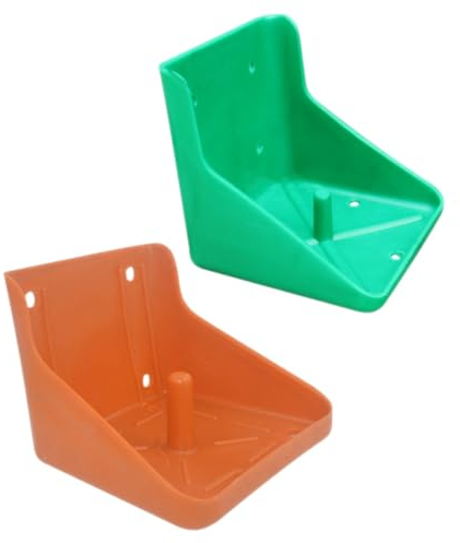 BCOATH 2stücke Salzleckhalter Für Vieh Und Schafe Futterbox Für Salzziegel Praktische Fütterungslösung Für Schafe Und Andere Nutztiere