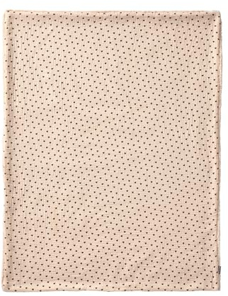 Vertbaudet Baby Wende-Decke, Musselin & Webpelz Lovely Leo rosa Bedruckt 75X100