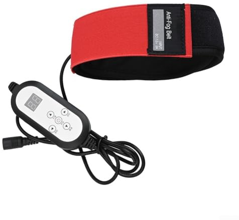 Riscaldatore di rugiada attivo alimentato da 12 V per obiettivi della fotocamera, combatte l'umidità (1080 x 50 mm)