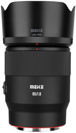 Meike 85mm f1.8 SE II Full Frame STM High Resolution 8K Auto Focus Medium-telephoto Lens Fixed Prime Portrait Lenses for Panasonic Lumix Sigma L Camera S1 S1R S1H S5 FP FPL SL SL2 TL