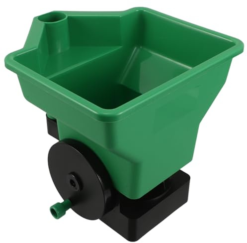 Kichvoe Seminatrice da Giardino Manuale - Spandiconcime Compatto Portatile - Strumento per piantare Fiori per la germinazione agricola - Spandiconcime per la Cura del Prato per la piantagione di Erba