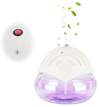 Lufterfrischer Raumluftreiniger - Unabhängiger Steuerschalter Lufterfrischer mit Lonisator, 2 in 1 Duftzerstäuber & Airfresher Bowl, air purifier bis 60 m², Raucherzimmer, Wohnzimmer, Büro, Unter 40dB