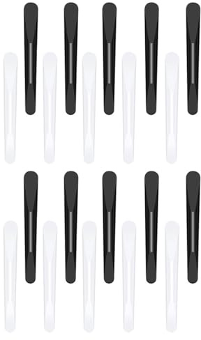 ibasenice Espátula Diseño Moldeado Pieza para Crema Facial de Belleza de Plástico Pp y Paquete de 30 Unidades Resistente Color Aleatorio para Uso Cosmético