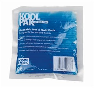 Koolpak Reusable Hot and Cold Gel Pack - Small - 13cm x 14cm (5)