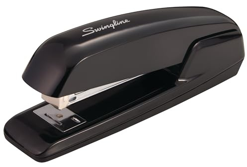 Swingline Stapler, Office Desk Stapler, 20 Sheet Paper Capacity, Durable, Heavy Duty Stapler for Office Desktop or Home Office Supplies, Black (64601)