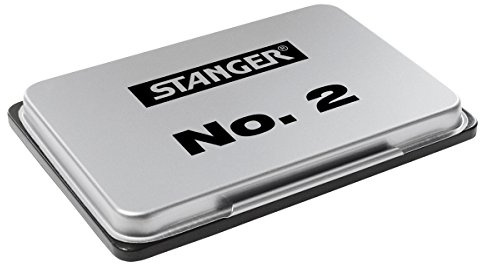 Stanger 1801904 Stempelkissen 2 metall, black