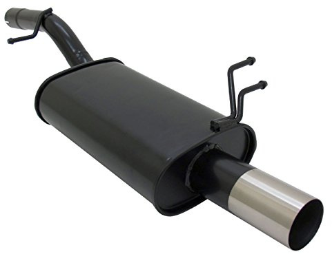 Novus Sportauspuff Endschalldämpfer Gruppe N A5401E76RL mit Endrohr 1 x 76mm RL-Design