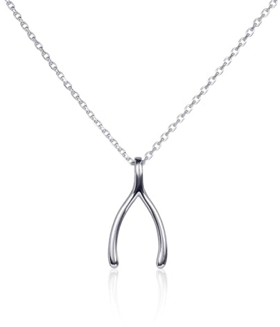 namana Wishbone Halskette Damen 925 Sterling Silber 43+5 cm