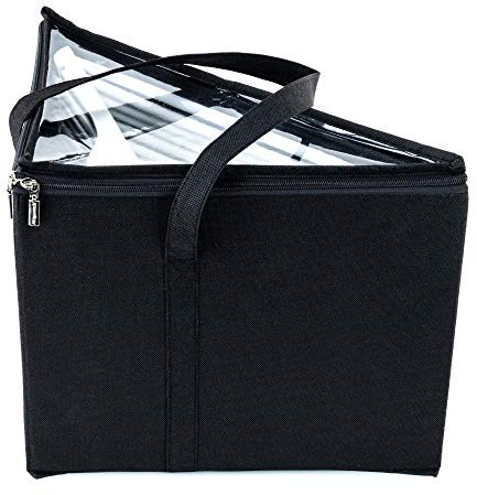 HANGERWORLD Coat Hanger Storage Box With Two Carry Handles Foldable Spacesaving