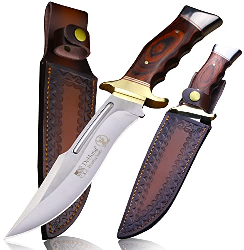 WPKOPYA(DeHong-78 Hunting Knife, Tactical knife ，fixed blade knife with sheath