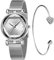 CIVO Damenuhr Silber Armreif Wasserdicht Armbanduhr Damen Edelstahl Mode Kleid Elegant Beiläufig Designer Quarzuhr