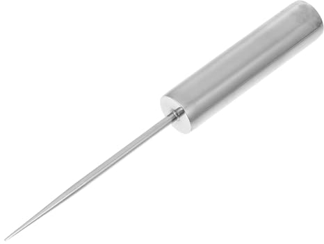 Luxshiny Piccozze Ghiaccio in Acciaio Inox Scalpello Ghiaccio Tritaghiaccio Cubetto di Ghiaccio Punteruolo Cono Cippatrice di Ghiaccio Cucina Rompere Il Ghiaccio Strumento per Bar