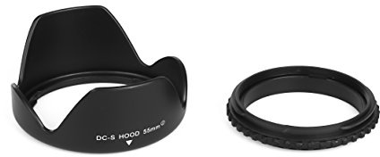 Paraluce reversibile tulipano Ø 55 mm parasole 55 mm baionetta