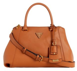Guess Laryn Luxury Satchel Cognac