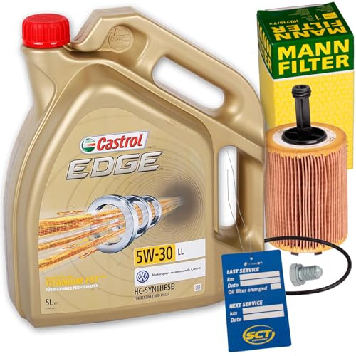 Ölfilter + 5W30 Öl für TDI Passat 3C Golf 5 A3 8P A4 B8 A6 C6