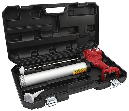Cordless Caulk Gun, Cordless Caulking Gun Drip Adhesive Caulk Gun 6 Speed 800N 18V Battery Powered Electric Caulk Adhesive Gun for DIY, Caulking Guns