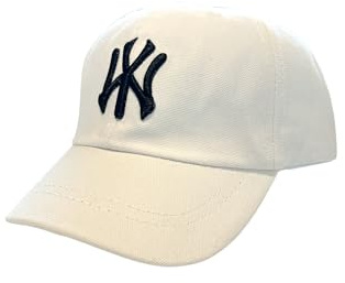 BLUECHOLON Casquette pour enfants à 6 panneaux avec fermeture réglable Brodée avec trous d’aération. Pour filles et garçons de 4 à 13 ans