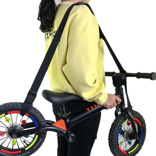 Tragegurte für Roller und Fahrräder,Tragegurt für Kinderroller - Strandkorb-Tragegurt,Rutschfester Tragegurt, Laufrad-Scooter-Gurte, verstellbare und weiche Scooter-Schultergurte für einfachen Transpo