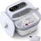 ALLJOY Pediluvio Massaggiatore Piedi Pieghevole, Termica Foot Spa per Alleviare Il Dolore, Idromassaggio Piedi con 24 Temperatura, Pietra Pomice, 6 Timer, 6 Rulli Massaggianti Shiatsu, Luce Rossa