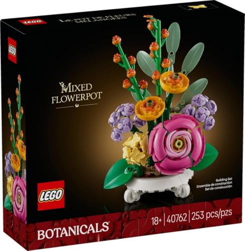 LEGO Botanical Mixed Flowerpot 40762 18+ Sammlerset Blumenstrauß