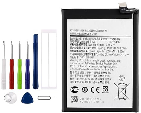 Vvsialeek WT-S-N28 Replacement Battery Compatible with Samsung Galaxy A05 2023 with Toolkit