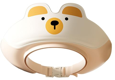 Barn Badvisir - Toddler Cap Waterproof Shield, Bekväm schamposkydd HAT | Justerbar hårvättkak öronöverdrag barns duschsäkerhet, lätt huvudbonad för baby pojkar flickor bad