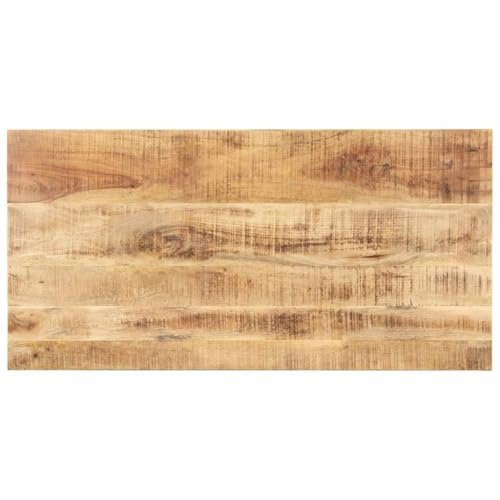 Genérico Tablero de Mesa Madera Maciza de Mango 15-16 mm 100x60 cm,Mobiliario,Accesorios para mesas,Tableros para mesas-286013