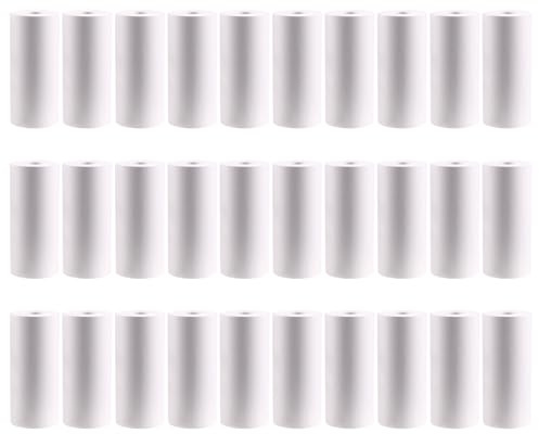 Frahou 57 x 25 mm papel de impresión térmica 30 rollos cámara infantil impresión instantánea papel de repuesto