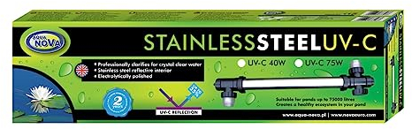 AQUA NOVA Stérilisateur UV Aluminium - 75 Watts