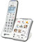 Geemarc DECT295PHOTO_WH - Telefono cordless amplificato con foto personalizzabili e segreteria telefonica integrale, compatibile con apparecchi acustici, colore bianco, versione UK