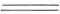 SN-TEC Spezial Fensterrahmenschrauben/Fensterbauschrauben Teilgewinde 7,5x300 mm (10 Stück)