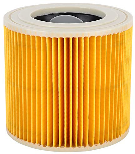 Replacement vacuum cleaner filter parts for Kärcher A2004/2054/2204/2656, Lock wet and dry vacuum cleaner filter accessories Good stability and durability