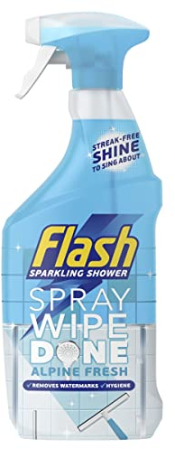 Flash Spray.Wipe.Done. Shower Multi Purpose Cleaning Spray Alpine Fresh 800ML, Sparkling Clean In A Flash