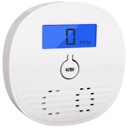 Mini LCD Carbon Monoxide Detector CO Alarm Detector, fit for house, Car,trip，Comply with EN50291