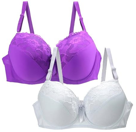 F Cup Stick Bra Deals 2Pc Underwear Women Sexy Lace Bra For Women Cups Without Steel Ring Lingerie Bras For Women Lingerie Plus Size Running Girl One Shoulder Sports Bra Wo Black Minimiser Bra Sale