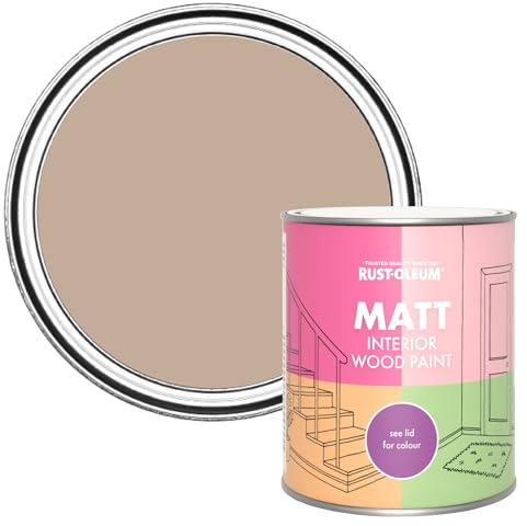 Rust-Oleum Interior Wood Paint in Matt Finish - Smitten 750ml