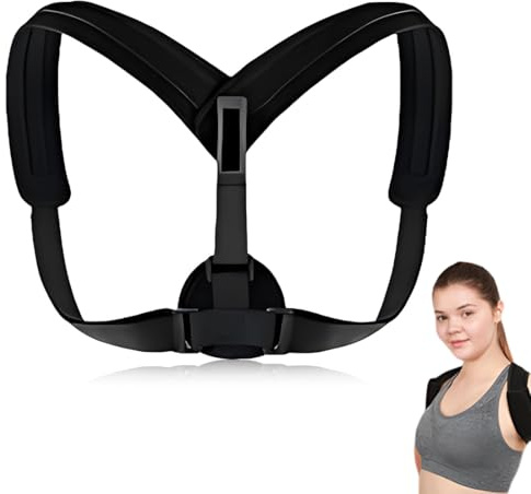 UYVPAER Supporto Per Schiena Dritta, Correzione Posturale, Cintura Di Supporto Per Schiena, Supporto Dritto, Allevia Il Mal Di Schiena, Adatto Per Uomini E Donne