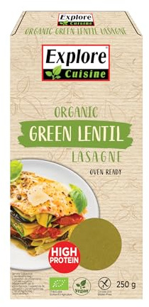 LASAGNES DE LENTILLES VERTES 250G