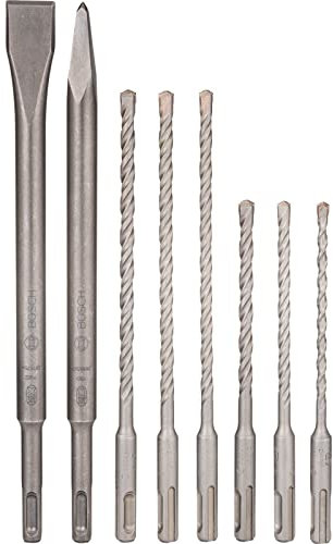 Bosch 2607017376 - Set di punte per trapano e scalpello SDS