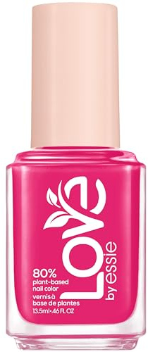 essie langanhaltender Nagellack mit cremigem Finish, Kurze Trocknungszeit und weniger Absplitterungen, Vegane Formel, LOVE by essie, Farbe: Nr. 80 self-love rush, Pink, 1 x 13,5 ml