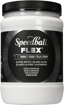 Flex Screen Printing Fabric Ink Alpine White 32oz
