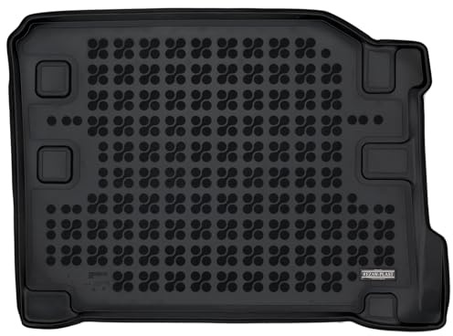 SMK Kofferraumwanne Kofferraummatte passt für Jeep Wrangler Unlimited JL ab 2021 antirutschmatte Auto Kofferraum schutzmatte für alle Jahreszeiten, die vor Schmutz und Dreck schützt