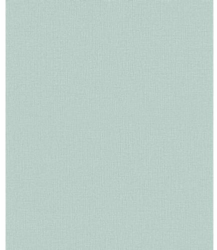 Erismann Tapete | Kollektion Code Nature | 10215-35 | Vliestapete | Uni/Einfarbig | 0.53 x 10.05 m | Grün | Wohnzimmer | Flur | Büro | Küche | Wohnräume