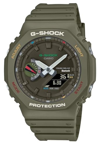 Casio G-Shock Analog-Digital 2100 Series - GAB2100FC-3A, Green, Sport