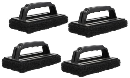 Generic Innovative BBQ Grill Cleaning Brush 4 Pcs Set Non-Abrasive Sponge for Grease and Grime Kitchen Supplies