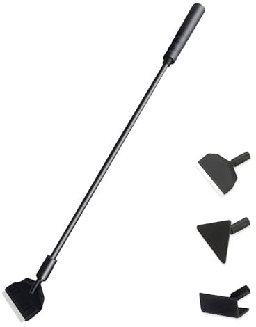 Aquarium Reinigungswerkzeuge, 3 in 1 Aquarium Reinigung Werkzeug Set mit Scheibenreiniger, Algenschaber, Glasschwamm für Aquarien, Fish Tank Reiniger set, Aquarium Zubehoer