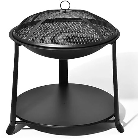 Réchaud à Charbon de Bois for Le Camping Table Camping Pliante Legere Portable Table Barbecue avec Sac Transport for Pique-Nique Plage Pêche(B)