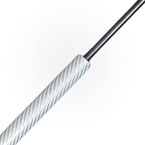 Amortiguadores De Resortes Gas Capó Fibra De Carbono De 9 Colores para Altima para Teana 2012-2018 Soportes De Elevación Choque Muelle Neumático(Plata)